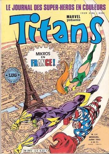 Scan de la Couverture Titans n 54